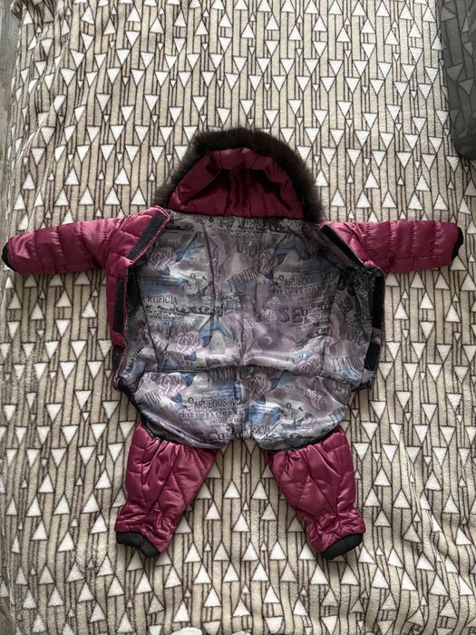 Теплий комбінезон для собачки