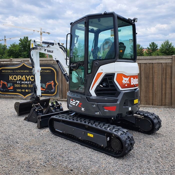Minikoparka 2.7t Bobcat E27Z Nowa 2026 r okazja Volvo kubota JCB