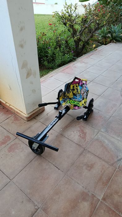 Hover board Kawasaki com carrinho