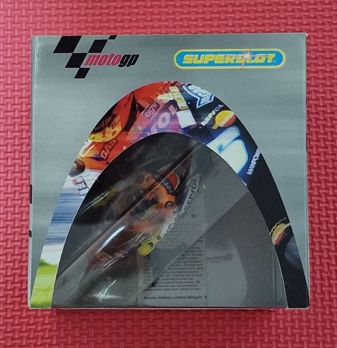 Slot Car Superslot / Scalextric MotoGP 1/32 - Honda RC211V Valentino Rossi #46 (Repsol) - Novo em Caixa