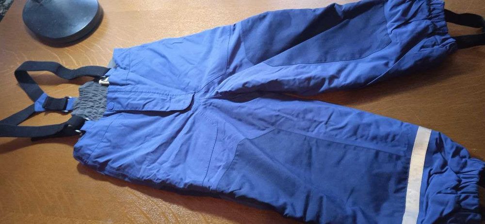 Якісні волошкові мембранні лижні штани від H&M на 6 р, чудовий стан