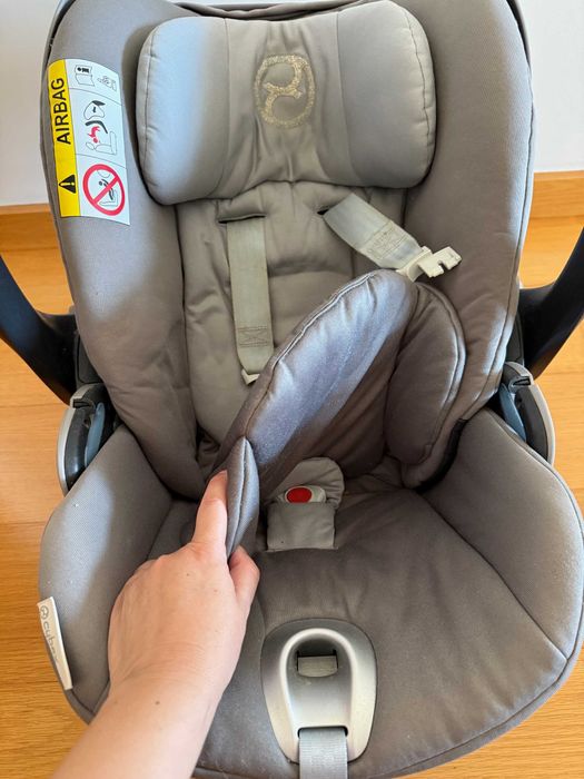 Vendo Cadeira auto / ovo Cybex Platinum com Isofix