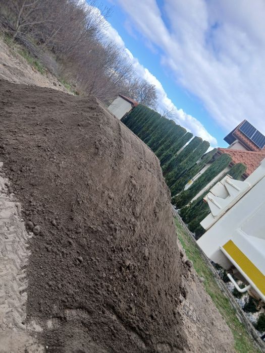 Ziemia Czarnoziem Kruszywa Piasek Transport