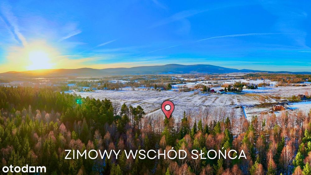 Działka przy lesie z widokiem na Świeradów Zdrój(Mirsk/Leśna/Wolimierz