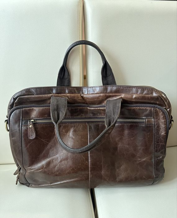 Шкіряний портфель