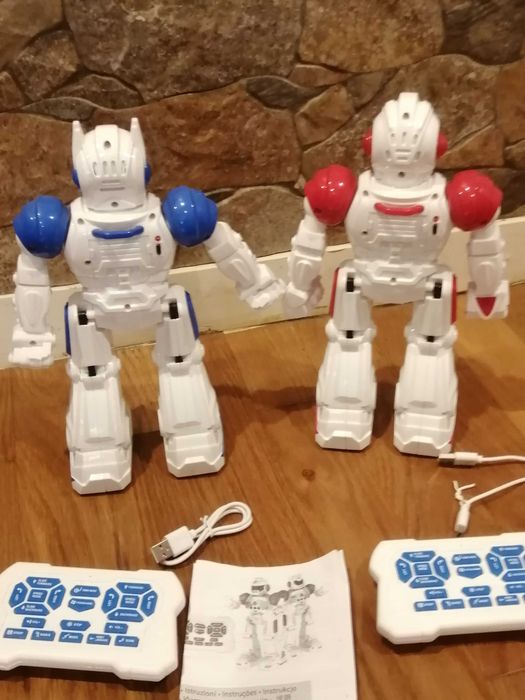 Conjunto de 2 robots telecomandado