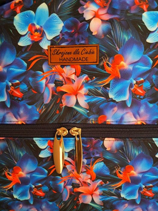 Duża torba podróżna handmade