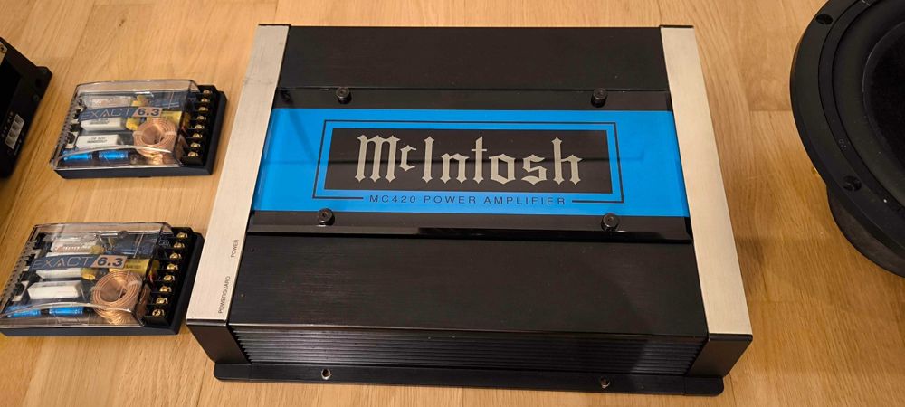 Sistema Som McIntosh / Alpine - Raridade Old School Car Audio