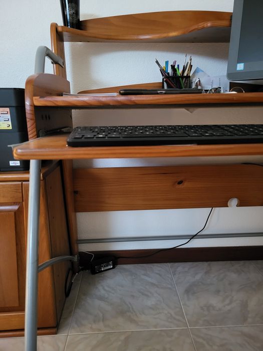 Secretária pinho mel