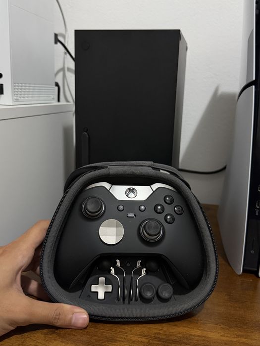 Xbox Series X + Comando Elite + Jogos + Garantia!