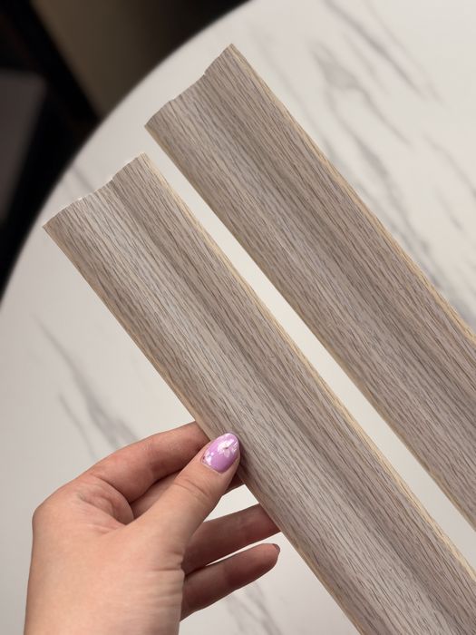 Zestaw 4szt listwa przypodłogowa 240cm bezowo-szara