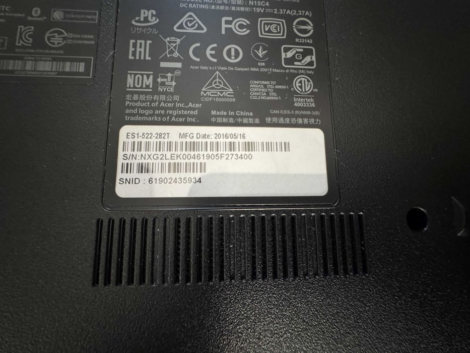 Acer Aspire ES1-522 / Jak NOWY