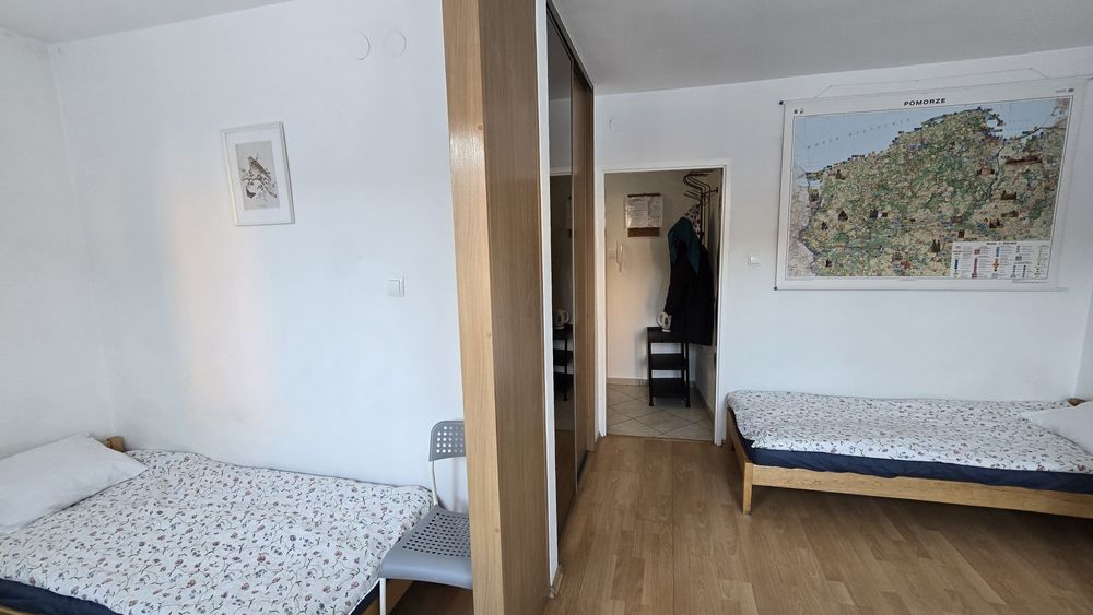 Mieszkanie Gdańsk nocleg kwatera centrum dla 4  pracowników