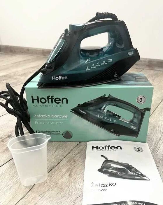 Nowe żelazko parowe Hoffen 2000 W