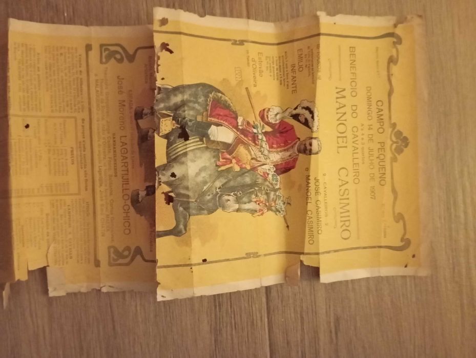 Posteres antigos touradas (inicio seculo XX)