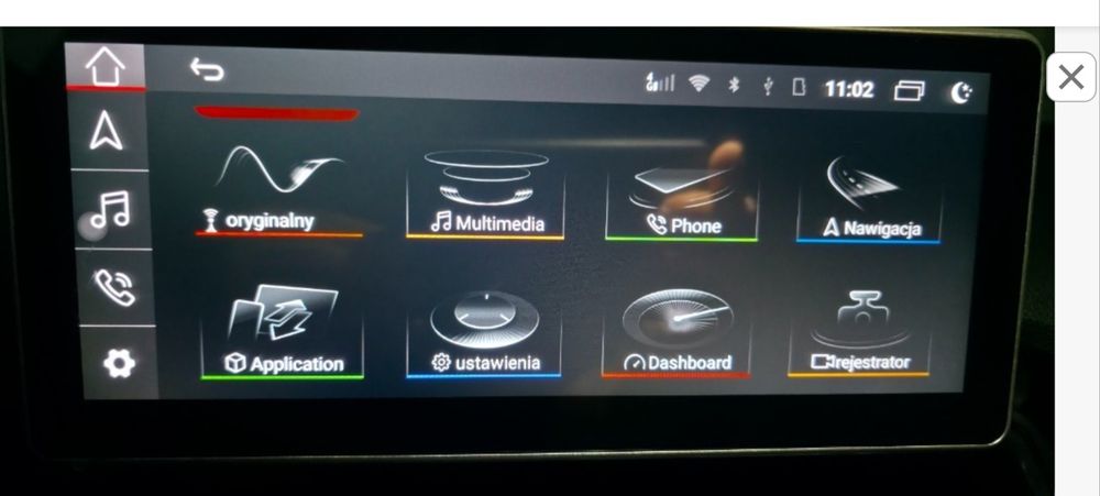 NAWIGACJA RADIO ANDROID Audi Q5 4G LTE 10.25" Ekran Dotykowy