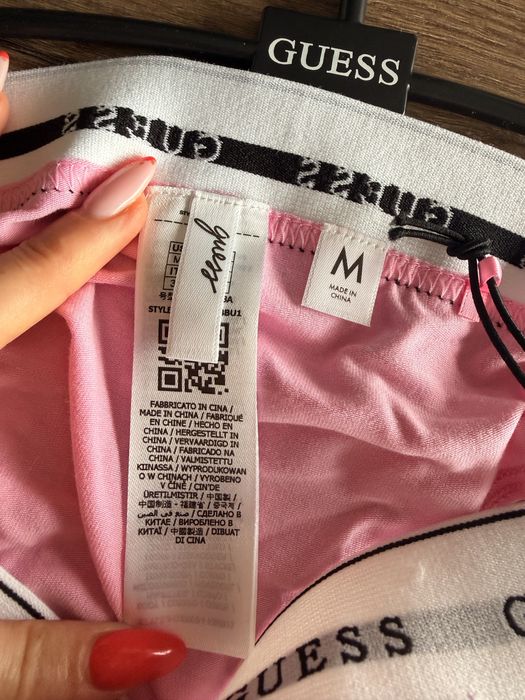 Guess majtki bielizna z napisem r M albo S wycięte brazyliany figi