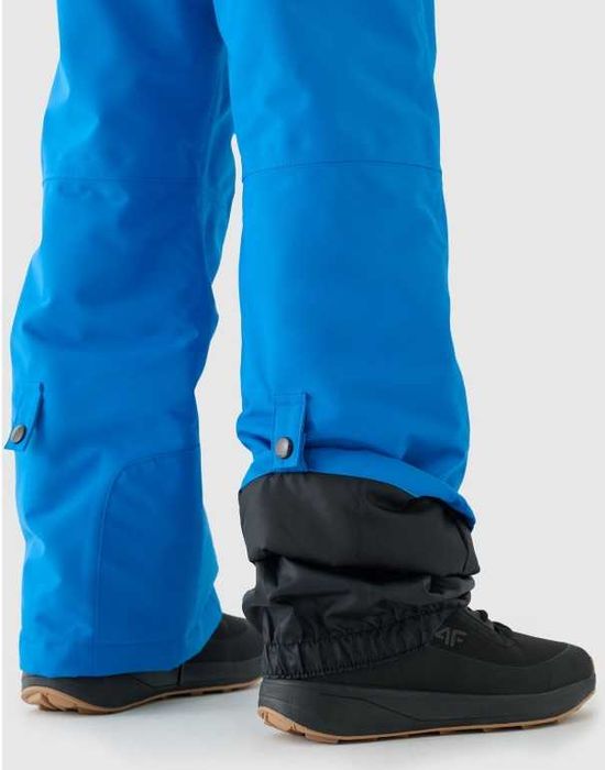 KURTKA & SPODNIE 4F zestaw na narty kombinezon 152 niebieski JAK NOWE