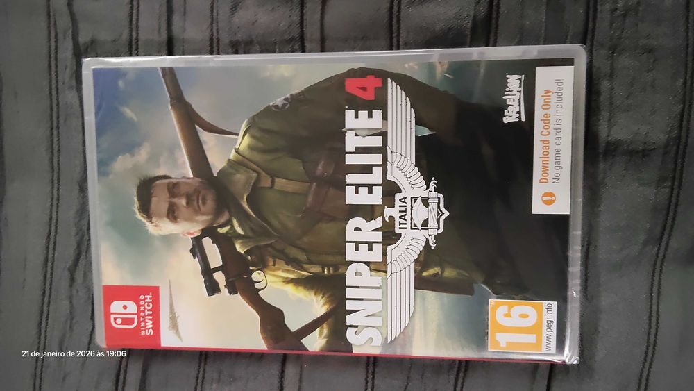 Sniper elite 4 para switch
