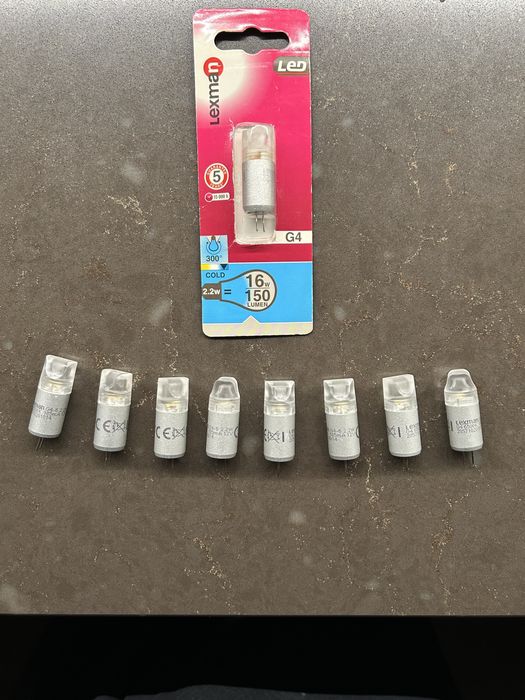 Conjunto Lâmpadas G4 LED 6000K