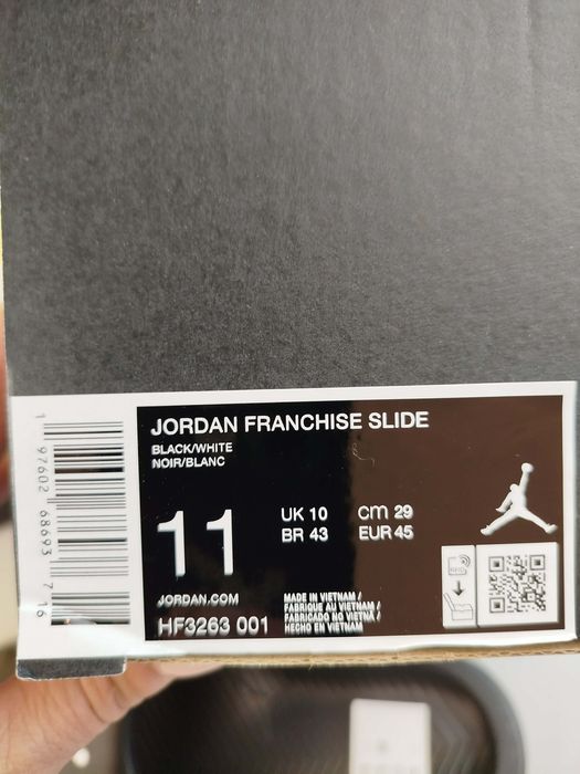 Buty Jordan Franchise Slide