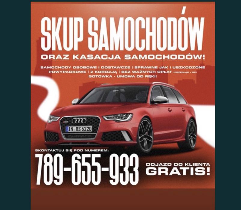 Skup aut lublin kascja lublin. Złomowanie. Najlepsze ceny