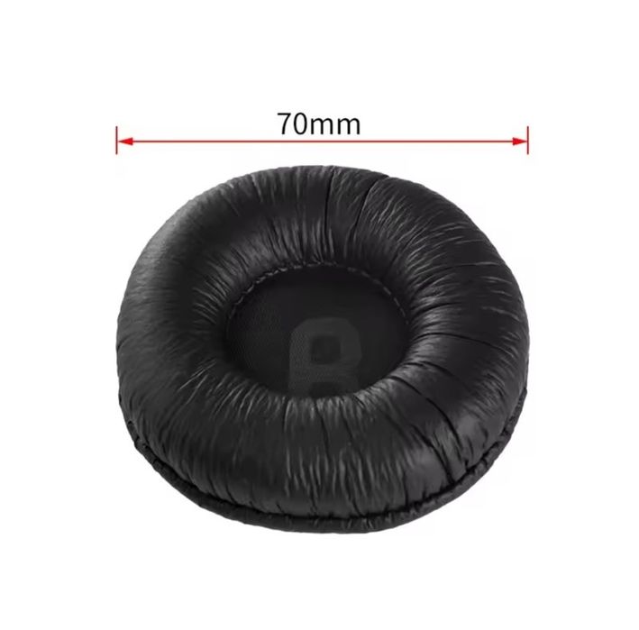 Амбушюри для JBL T450BT T500BT T510BT T520BT чорні 70мм