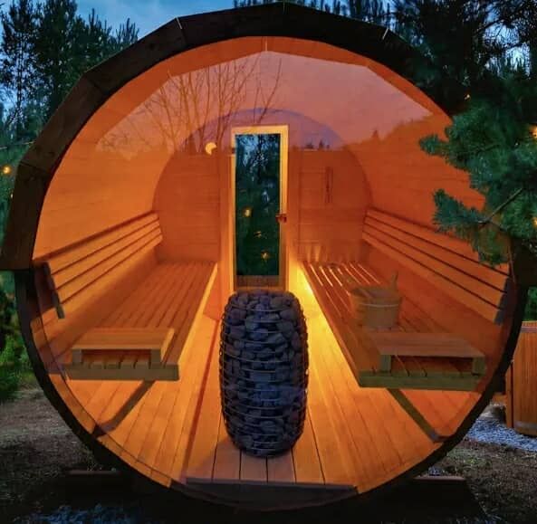 Sauna beczka 200