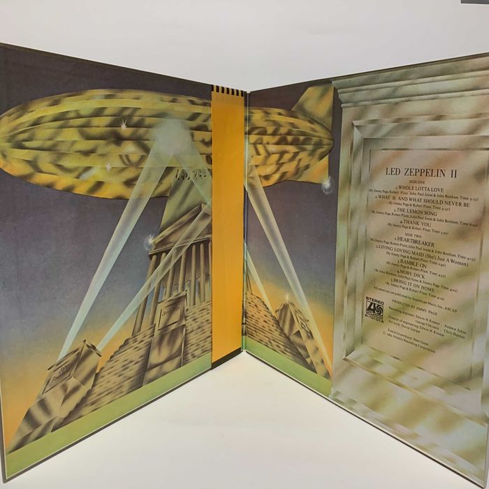 Vinyl Вініл Платівка Hard Rock Хард Led Zeppelin II Japan Plant Page