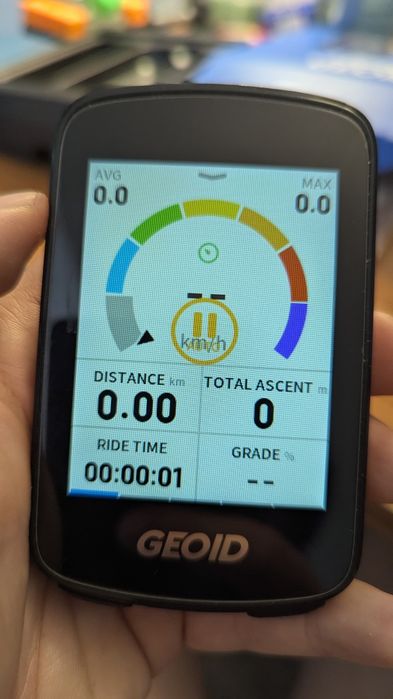 Komputer rowerowy geoid cc700pro GPS+uchwyt