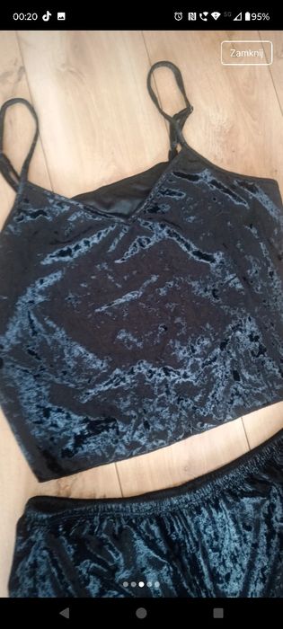 Nowy komplet piżama szlafrok 44