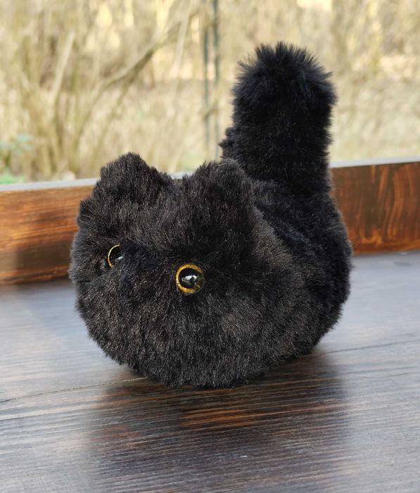 Antystresowy kot. Pluszak na szydełku