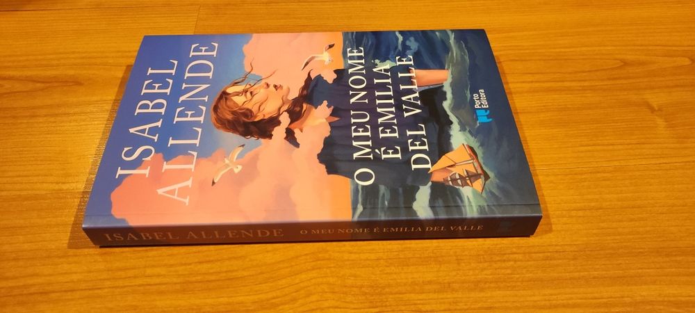 Livro 'O meu nome é Emília Del Valle' de Isabel Allende