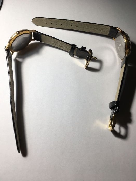 Часы позолоченные Луч Ракета 20 микрон позолота 23 камня