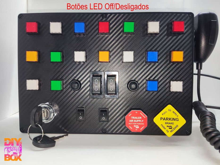 SIM-RCB2 PRO LED Button Box for PC440944687947468803