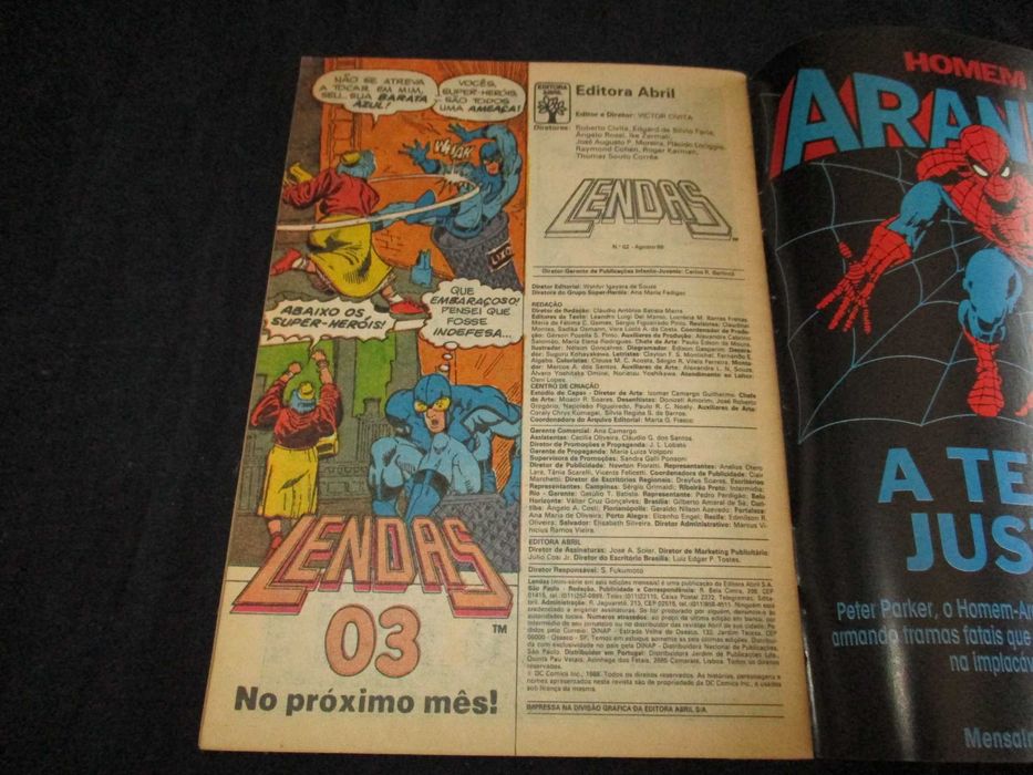 Livro BD Lendas 2 O Fim de Nuclear