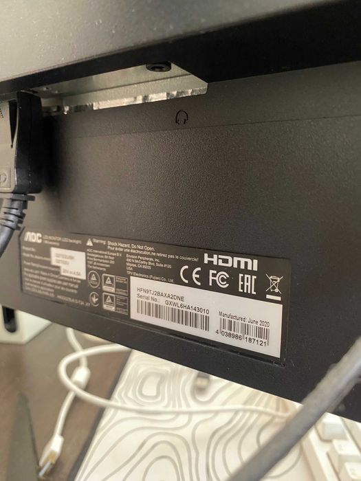 Монітор AOC Q27G2U/BK