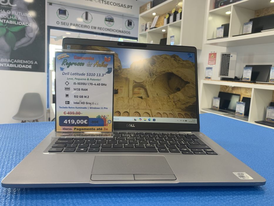 Dell Latitude 5310 - i5-10310U |16GB RAM  e 512GB NVMe | Gigante no Desempenho | Loja Física e Web Site