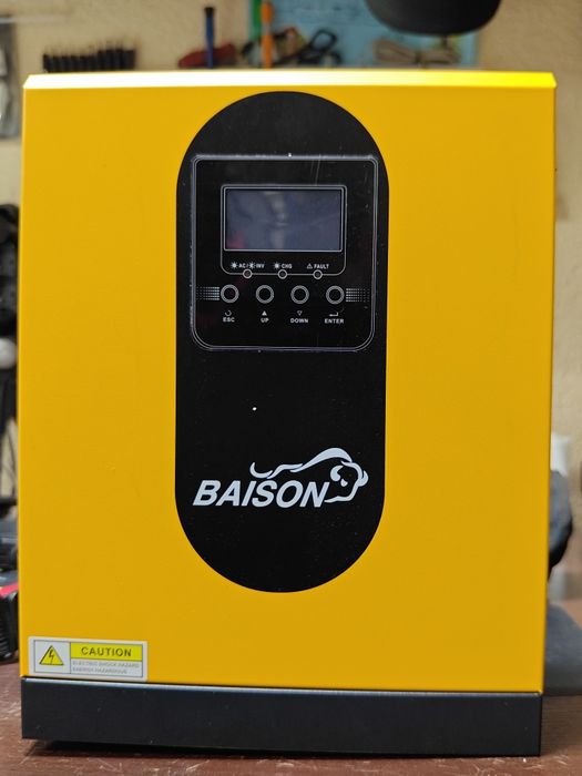 Гібридний інвертор BAISON 1500VA / 1200W 12V (Б/В, в упаковці)