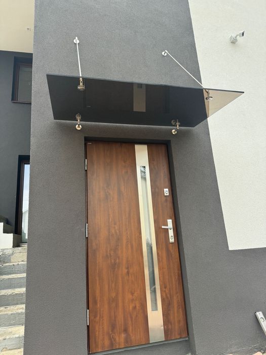 Balustrada szklana ,barierka na balkon, schody,balkon francuski,