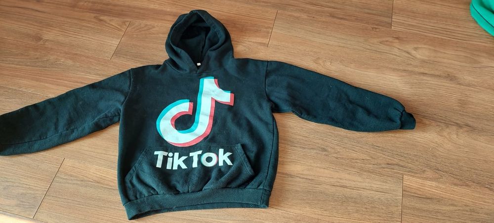 Bluza tik tok czarna