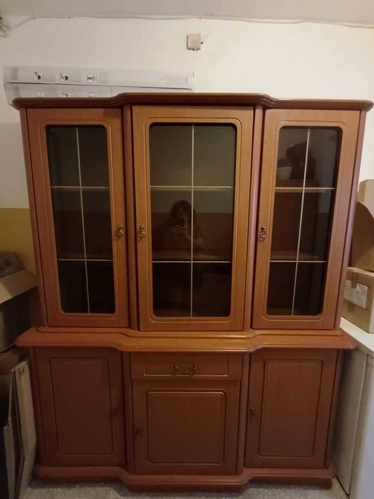 Kredens na szkło witryna komoda MDF