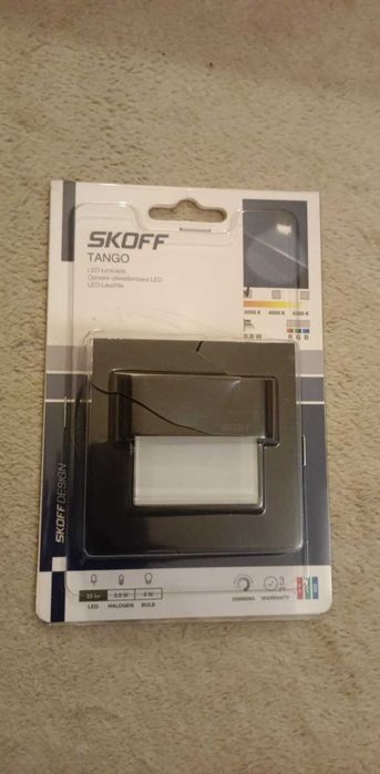 Oprawa Tango LED czarny b.ciepła 10V Skoff - ML-TAN-D-H