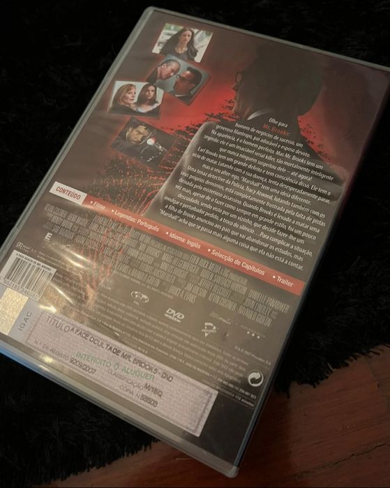 DVD Mr brooks ( novo plastificado)