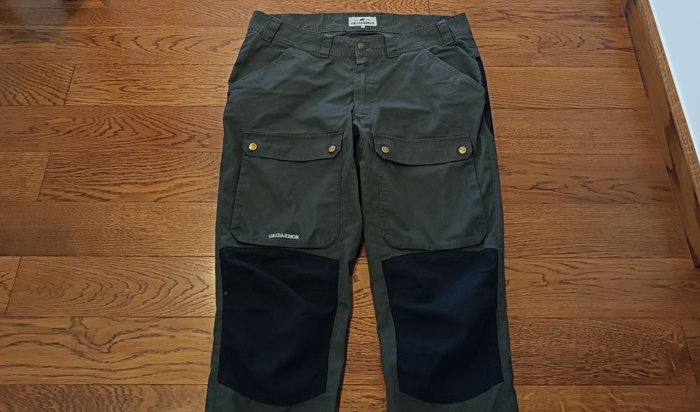 Spodnie Gridarmor Outdoorowe Funkcjonalne Wodoodporne Leśne