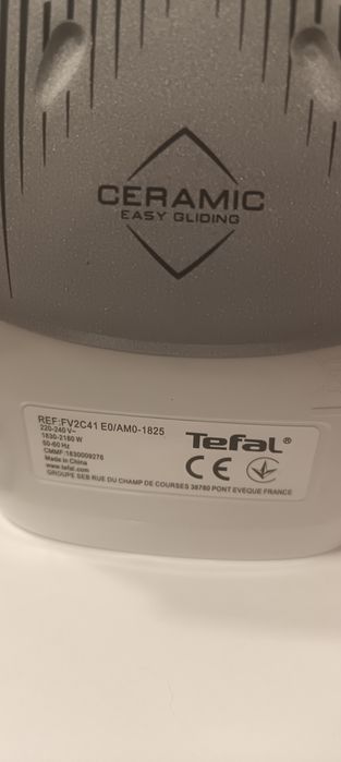 Ferro a vapor Tefal novo