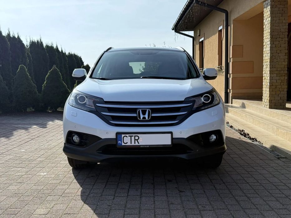 Honda CR-V 100 % Bezwypadkowy Executive webasto PL tablice biała perła