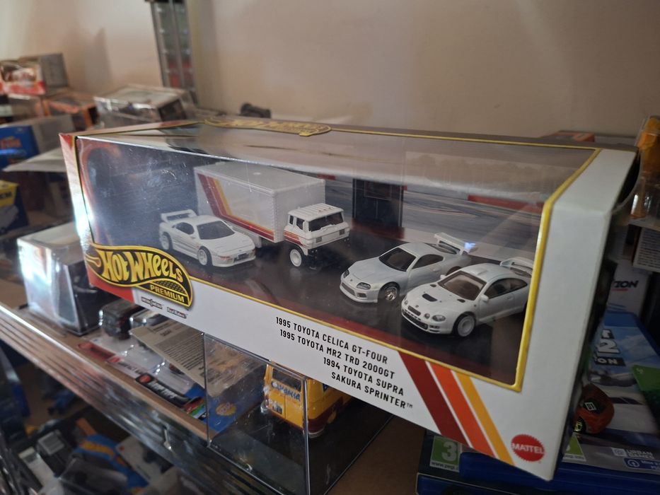 Toyota supra hot wheels premium car culture real riders