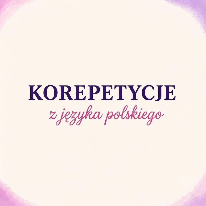 Korepetycje z języka polskiego