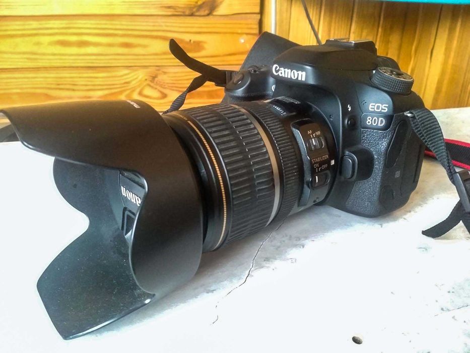 Фотоапарат Canon EOS 80D + 17-55 2,8 + Canon 430EX ii